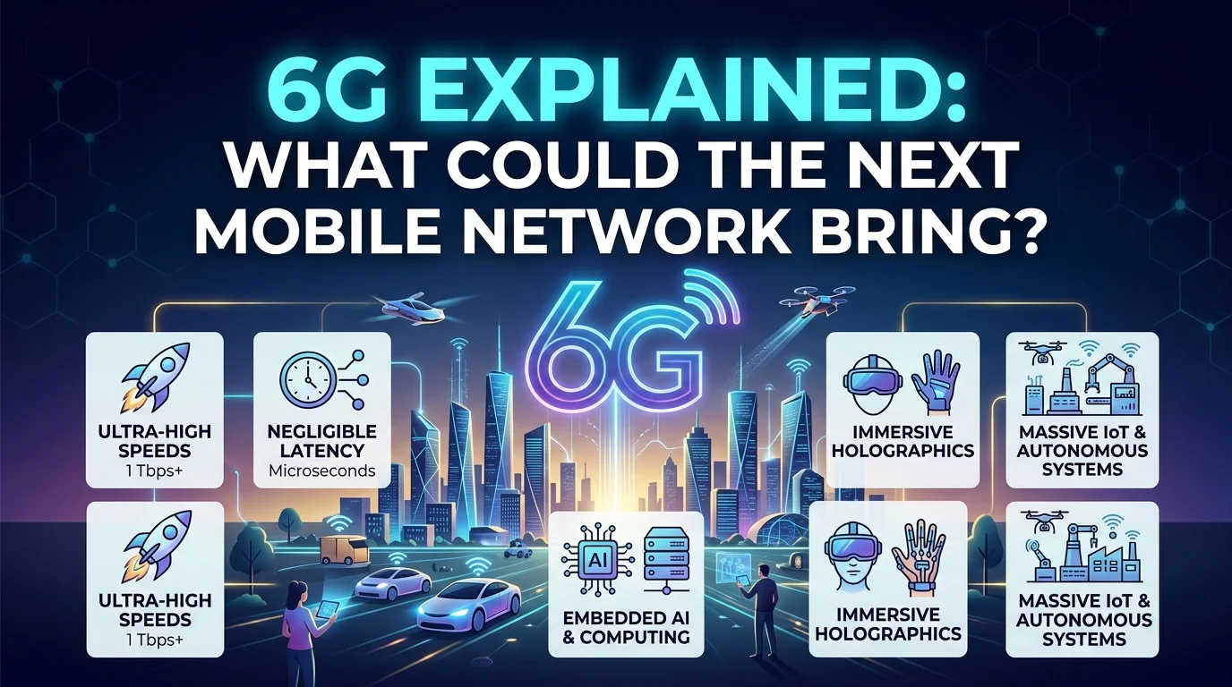 6G Explained: What Could the Next Mobile Network Bring?
