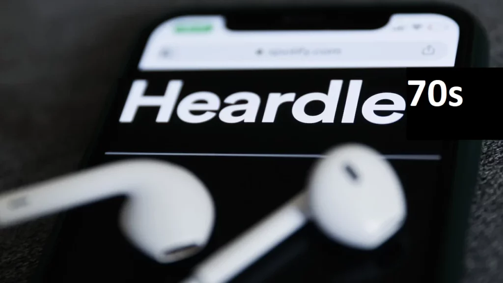 Heardle 70s Music Wordle Game