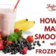 How to Make a Smoothie with Frozen Fruit: A Delicious and Healthy Treat