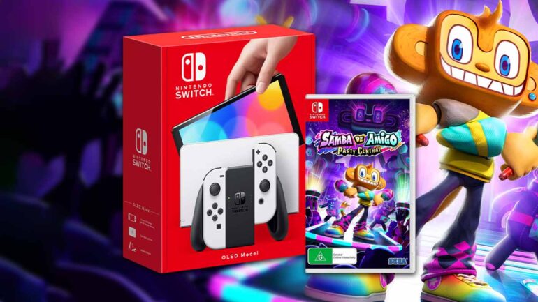 THE WINNERS OF OUR NINTENDO SWITCH OLED AND SAMBA DE AMIGO: PARTY CENTRAL GIVEAWAY