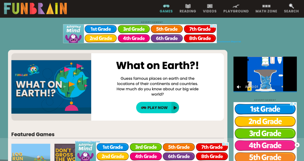 Top Game Websites for School Kids A Fun and Educational Experience
