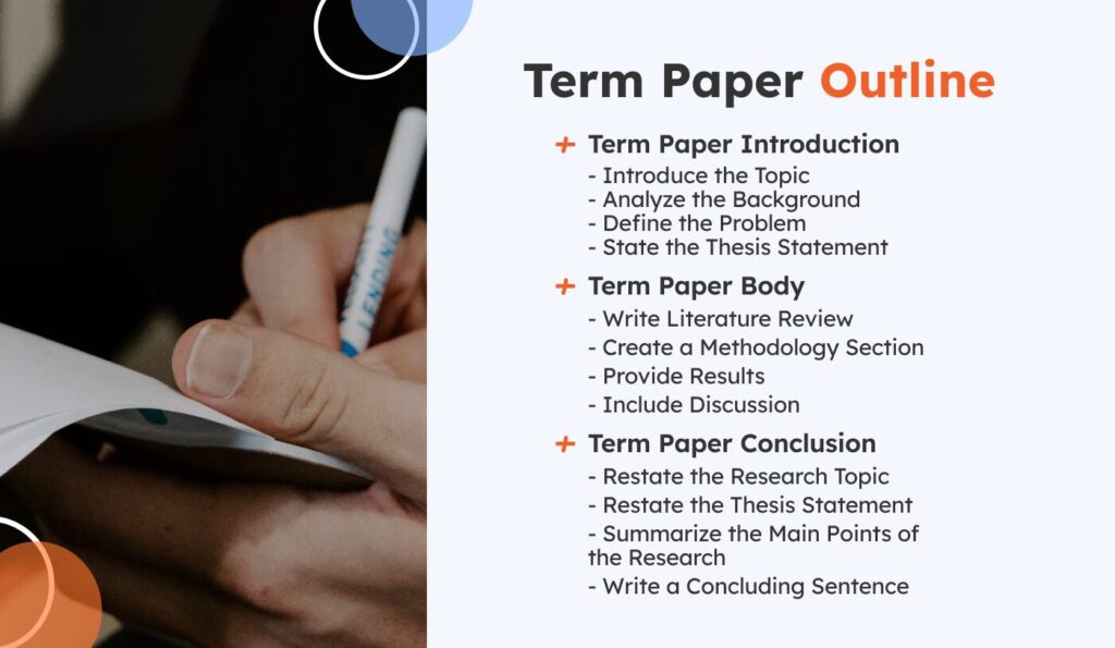 How to prepare term paper