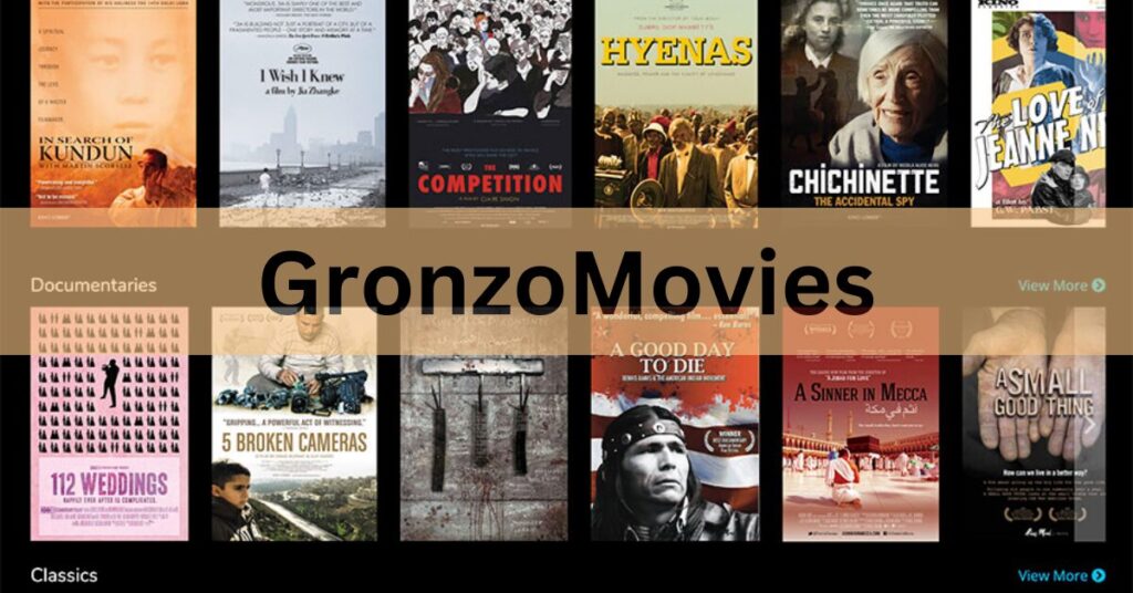 Exploring the Cinematic Universe of GronzoMovies