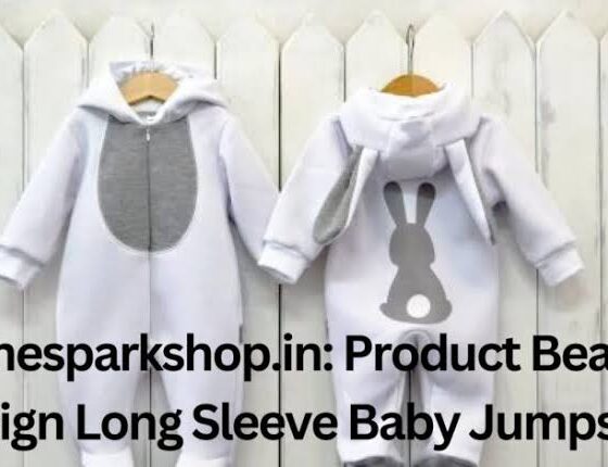 TheSparkshop.in Product Bear Design Long Sleeve Baby Jumpsuit
