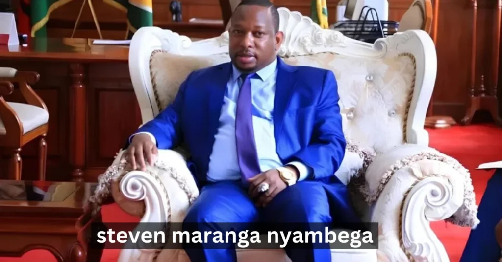 Who Is Steven Maranga Nyambega?